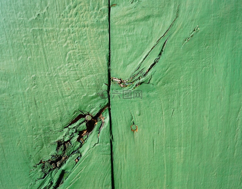 绿色,木,木墙