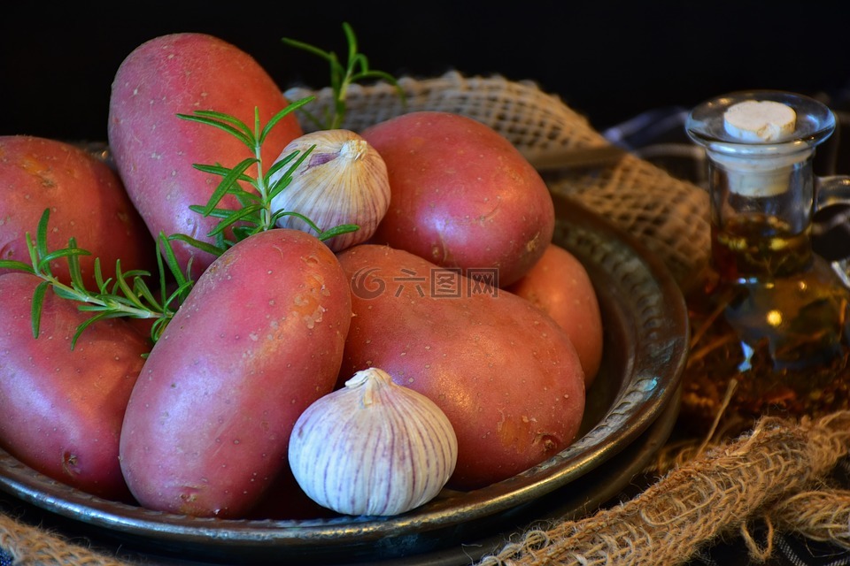 土豆,红色,红色外壳