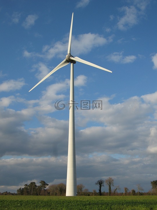 风力发电机组,可再生能源,环境