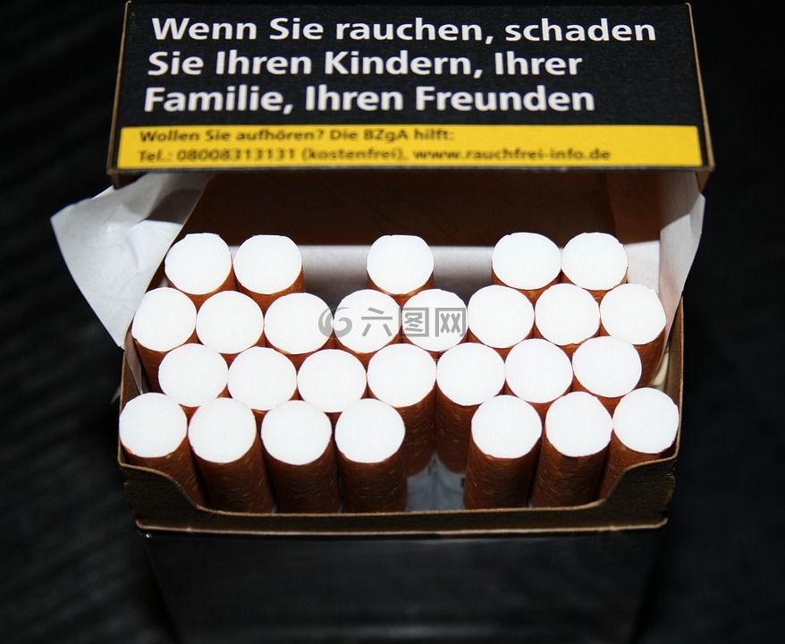 香烟,烟盒,吸烟