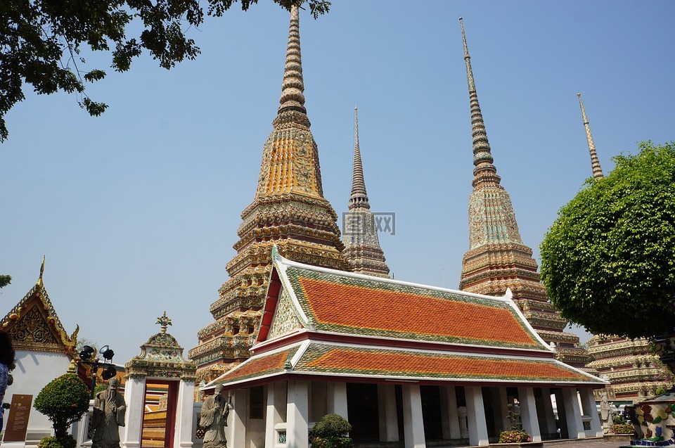 泰国,曼谷,卧佛寺