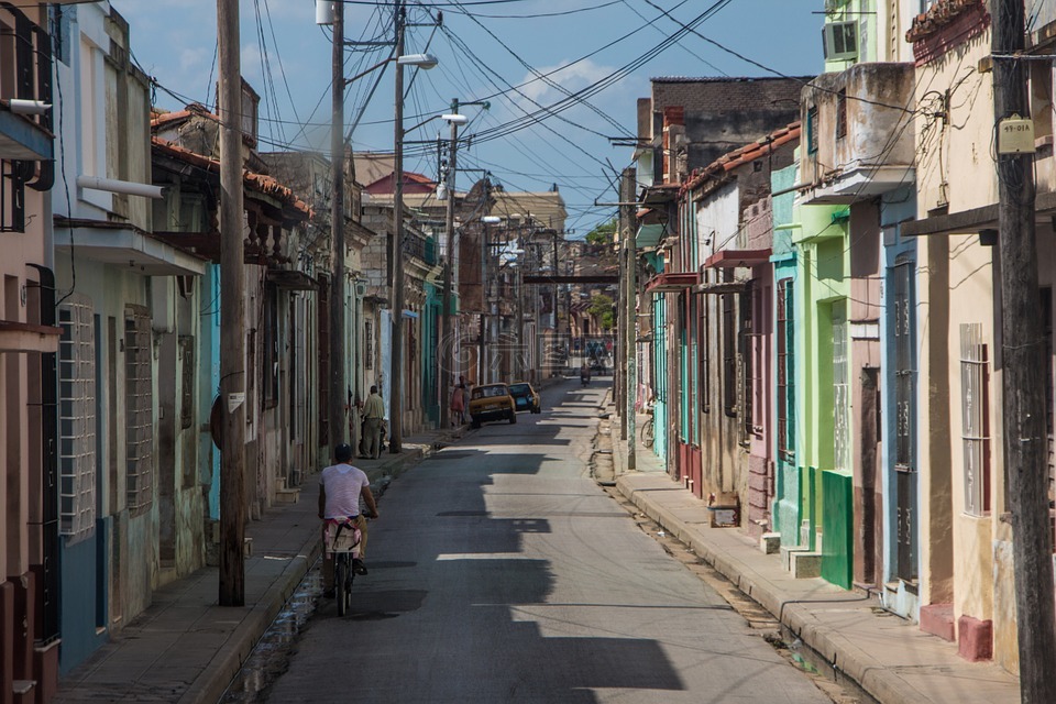古巴,道路,院