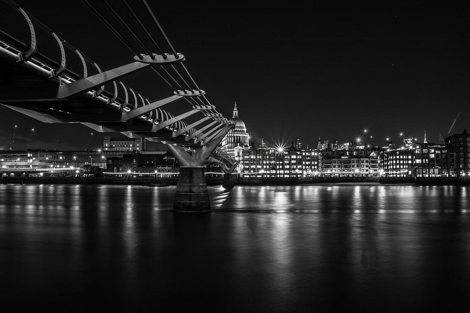 千年,桥,伦敦