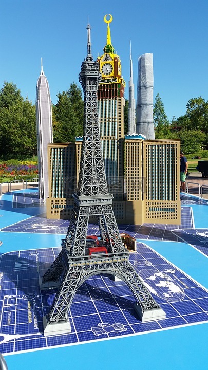 艾菲尔铁塔,乐高主题公园,巴黎