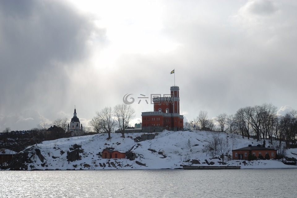城堡岛,斯德哥尔摩,凯瑟琳教堂