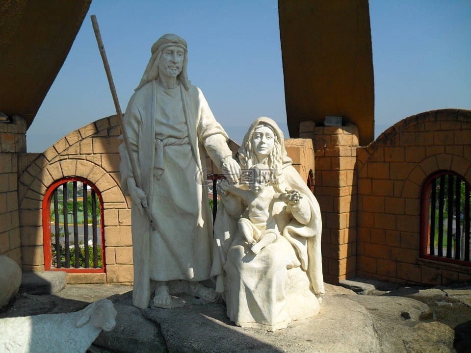 基督诞生的场景,通道,在阿帕雷西达北里