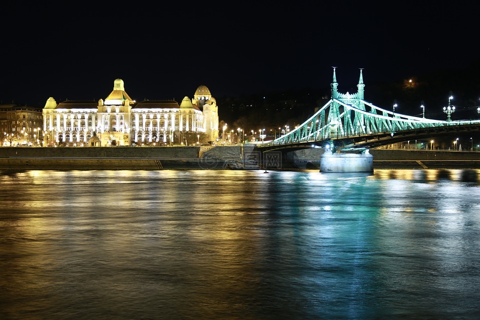匈牙利,布達佩斯,自由橋