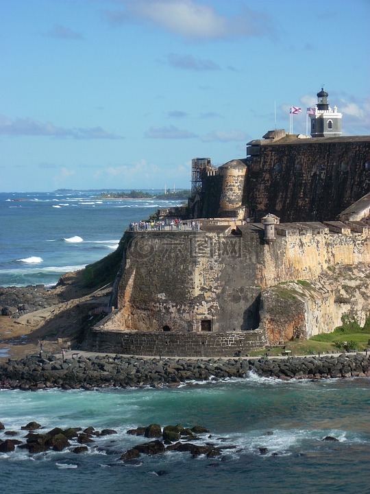 石头墙,波多黎各,结构