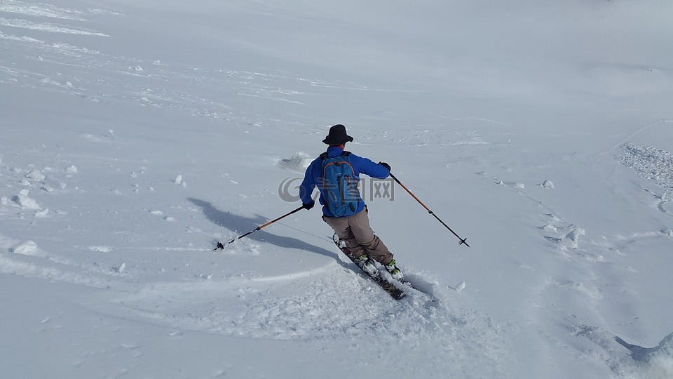 滑雪,穷乡僻壤skiiing,skischwung