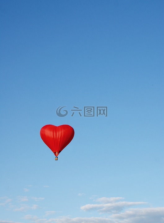 气球,浪漫,天空