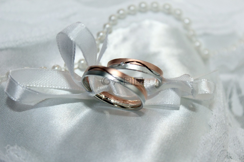 结婚戒指,婚姻,金戒指