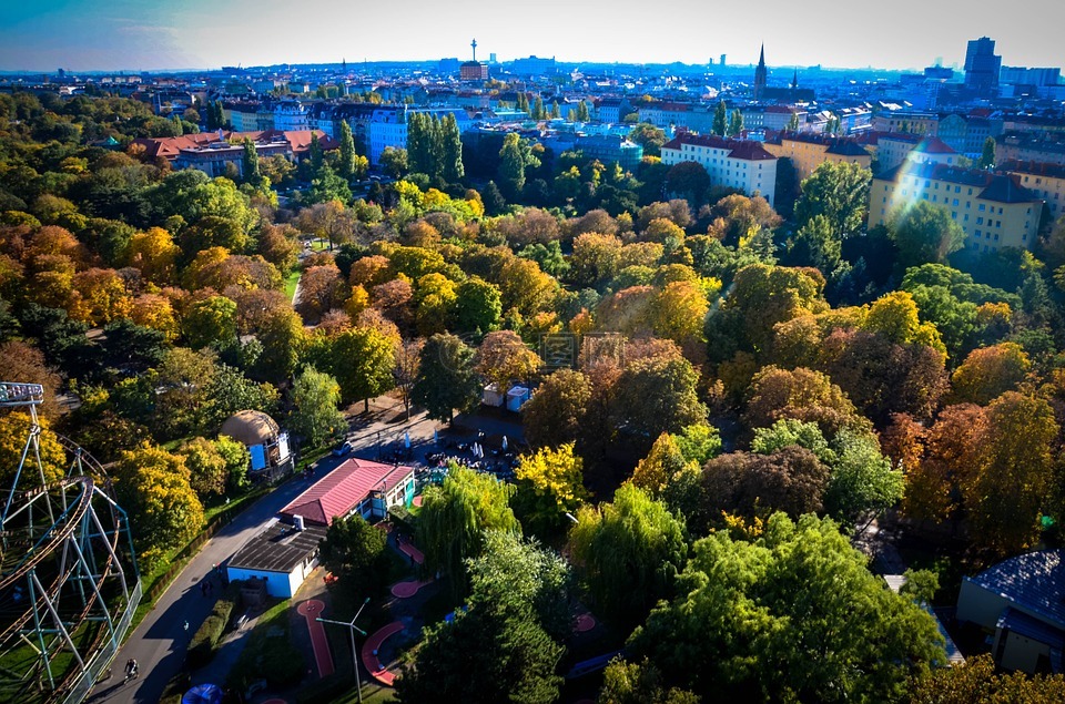 维也纳,普拉特,秋季