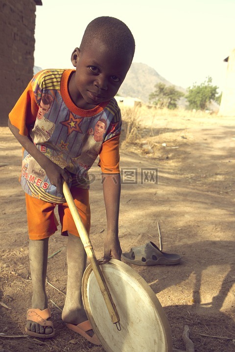非洲,儿童,尼日利亚
