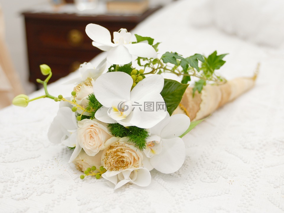 婚礼,鲜花,承诺