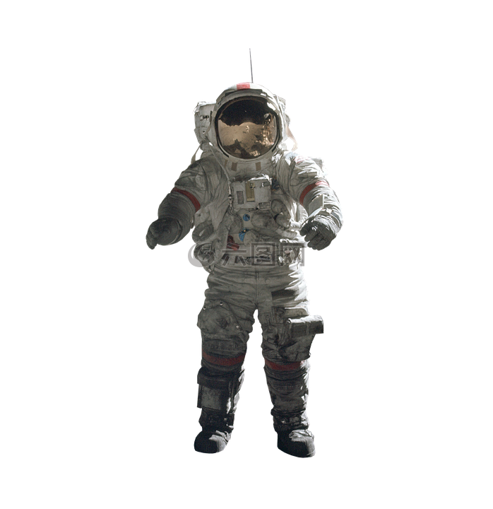 宇航员,孤立,穿上防护服