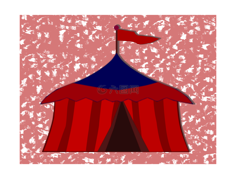马戏团,帐篷,马戏团帐篷