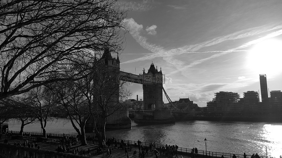 伦敦,伦敦桥,伦敦河