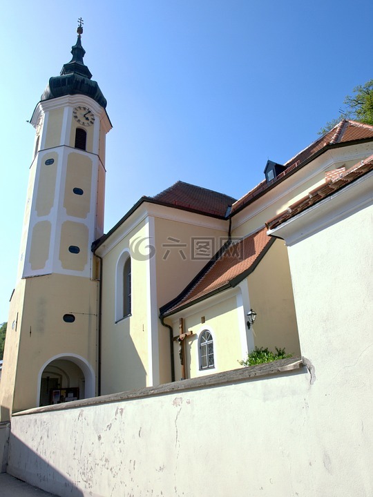 马尔巴赫,hl马丁,教区教堂