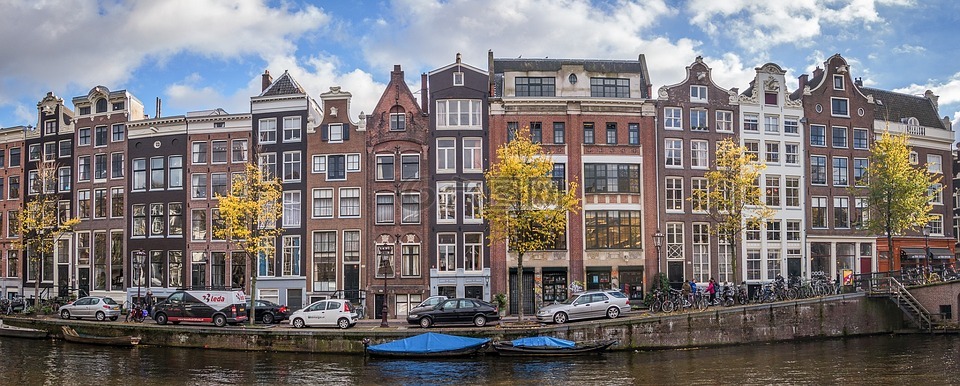阿姆斯特丹,运河,水