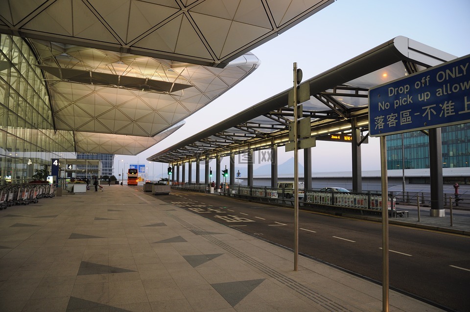 香港国际机场,下车区域,空