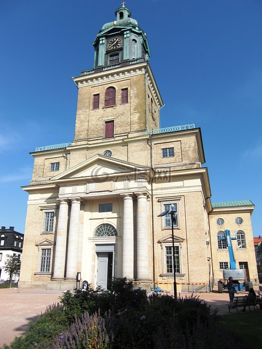 flensburger 砖,教会,瑞典