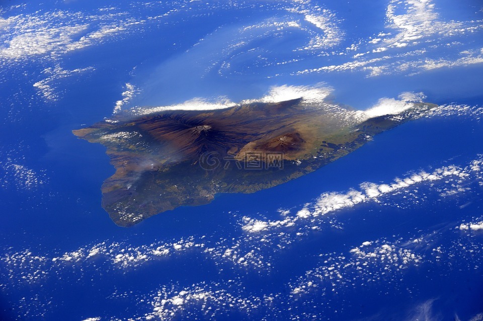 夏威夷岛,海洋,地球