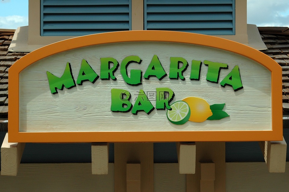 酒吧标志,酒吧,玛格丽塔