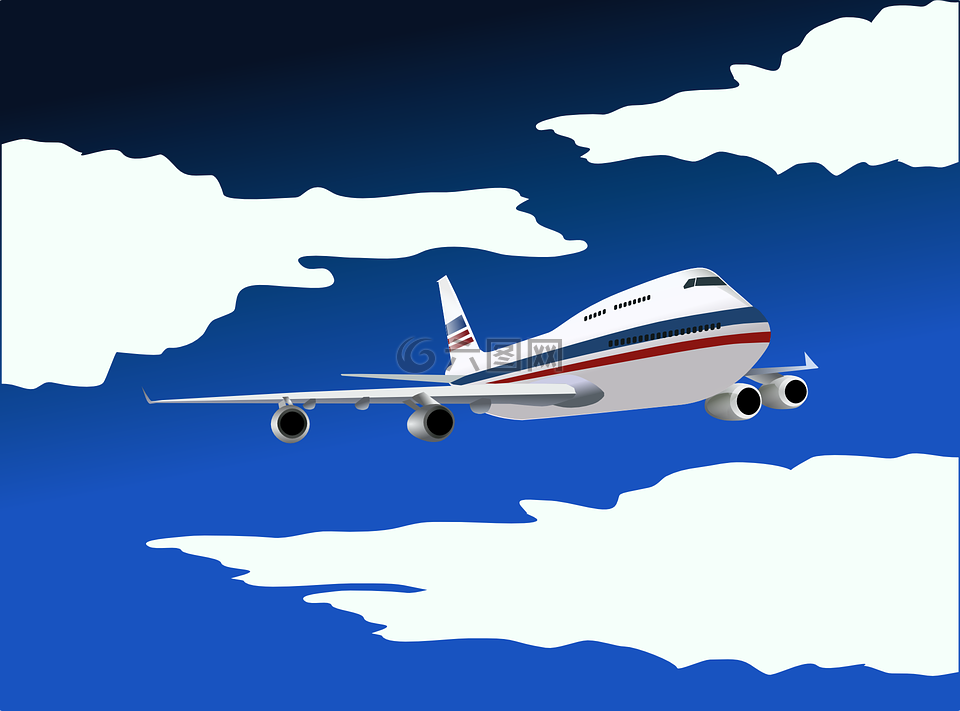 飞机,航空公司,波音 747