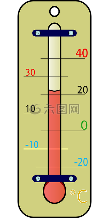 温度计,摄氏,天气