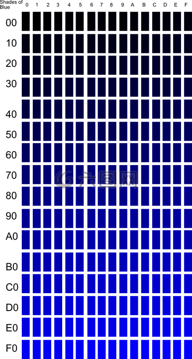 调色板 阴影 蓝色高清图库素材免费下载 图片编号 六图网