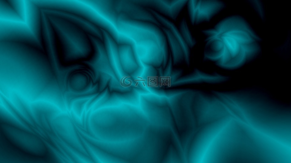 水上抽象,背景,蓝色的抽象艺术作品