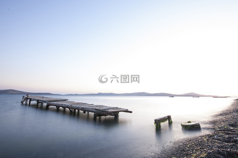 景观,伊斯克雷,长时间曝光