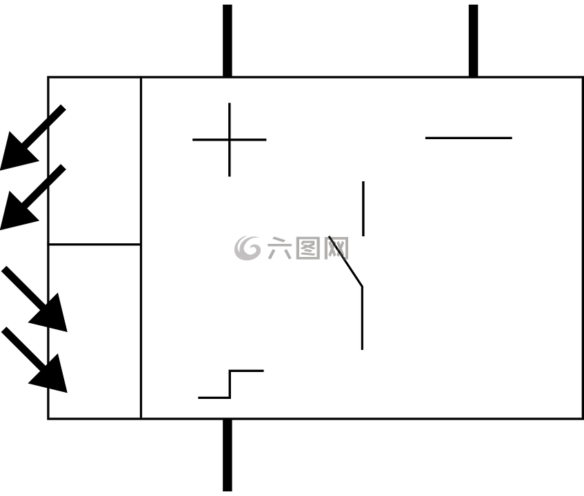 光电开关,符号,电路