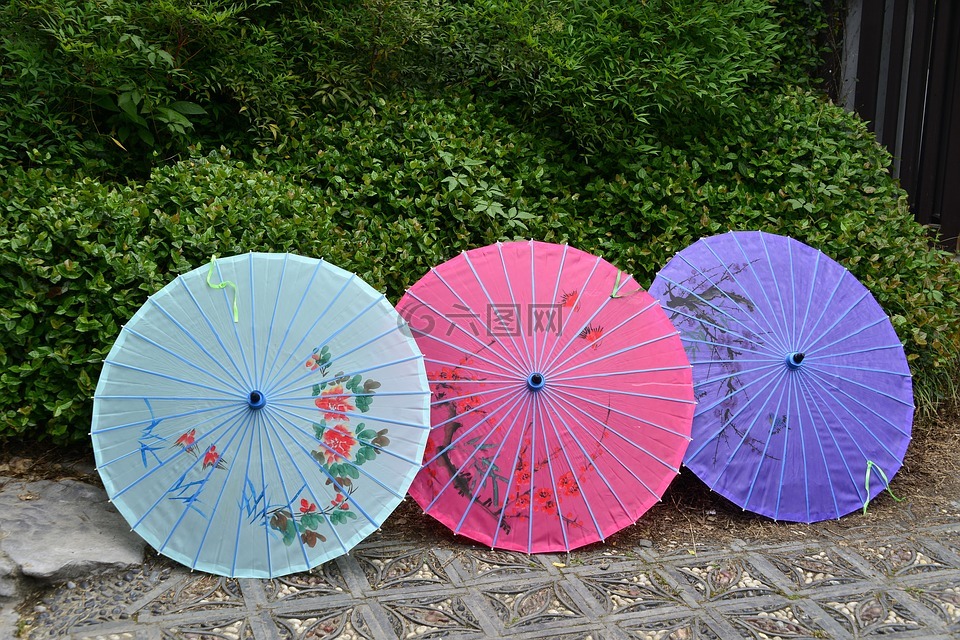 傘,中國,小品