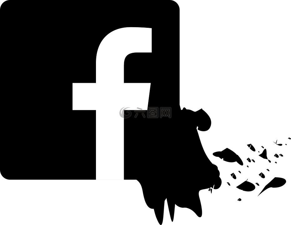 Facebook Fb 徽标高清图库素材免费下载 图片编号 六图网