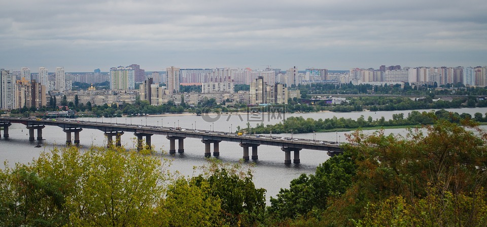 基辅,乌克兰,河