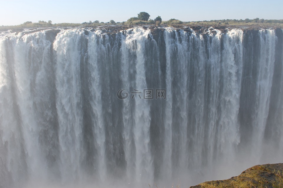 大瀑布,维多利亚瀑布,非洲