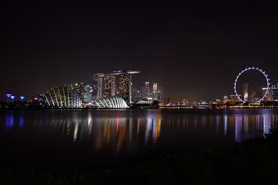 新加坡河,花园的海湾,景观