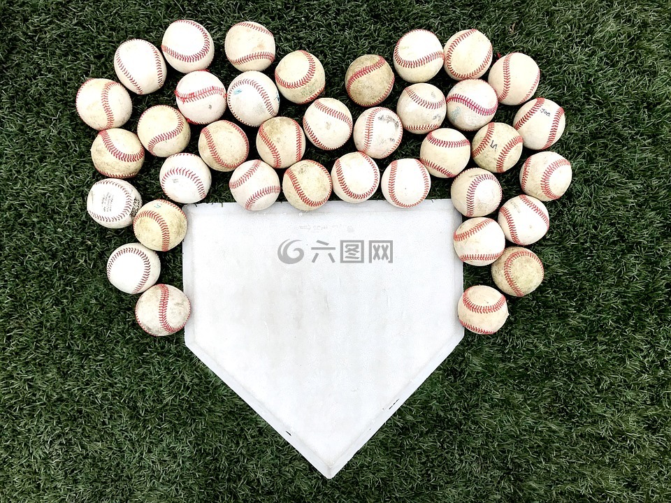 棒球,心,体育