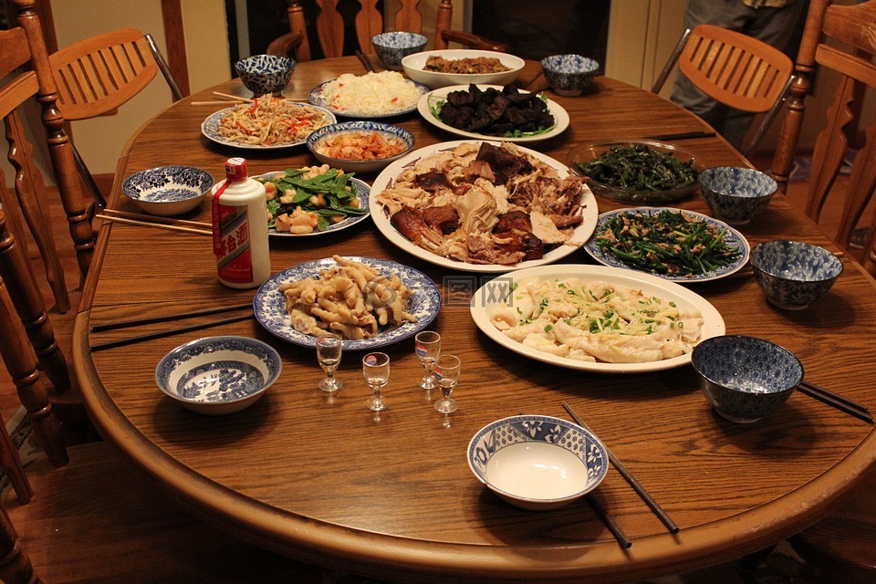 感恩,中国,盛宴