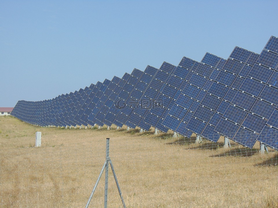 太阳能电池板,技术,可再生能源