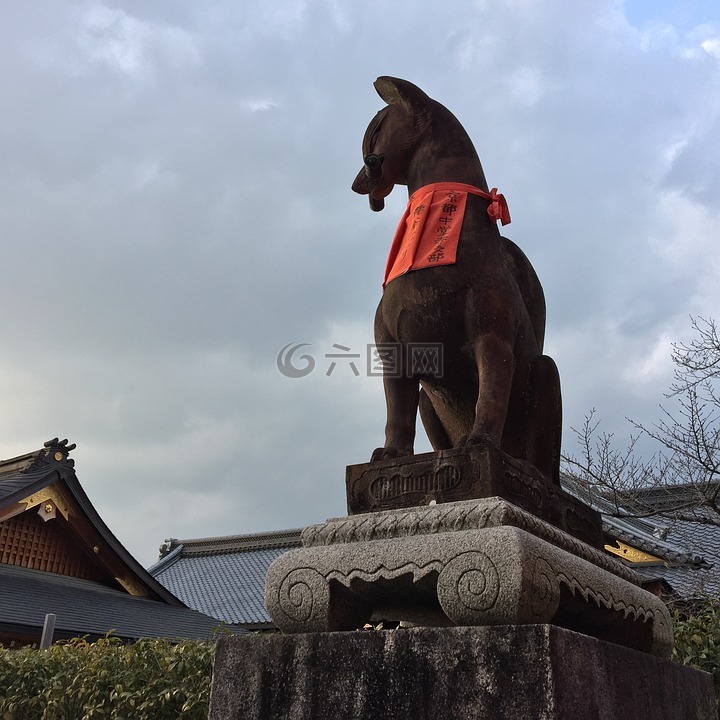 伏见稻荷大社,日本,寺院