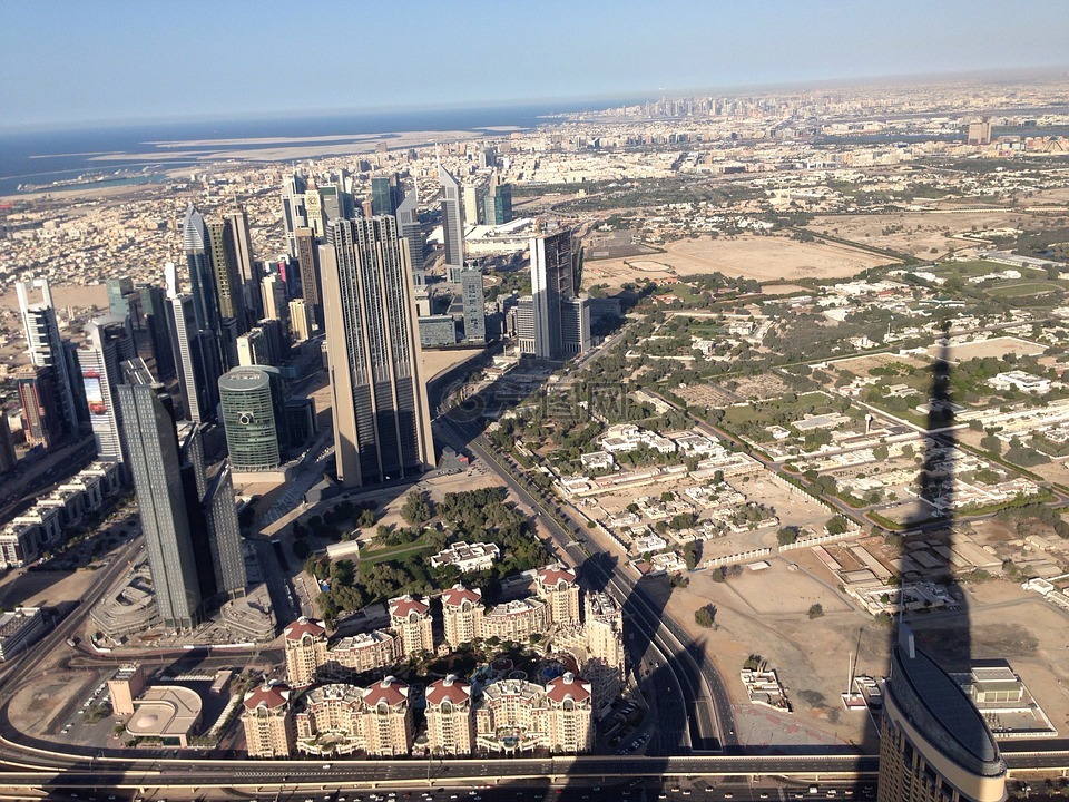 迪拜,burj kalifa,城市