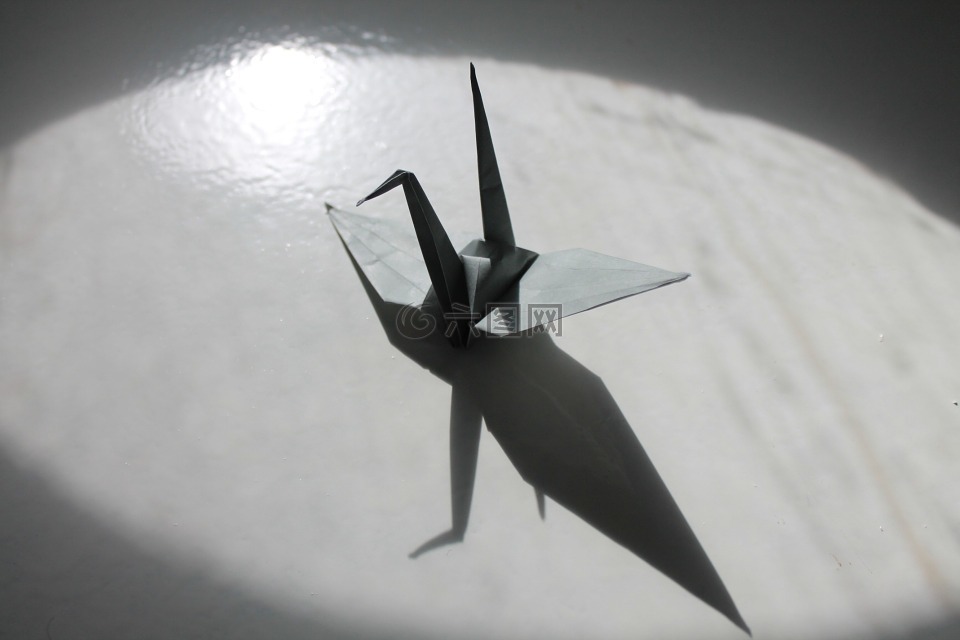 纸鹤,起重机,折纸