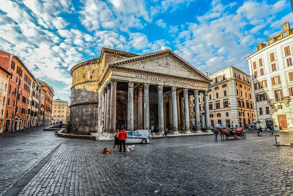罗马,万神殿,广场
