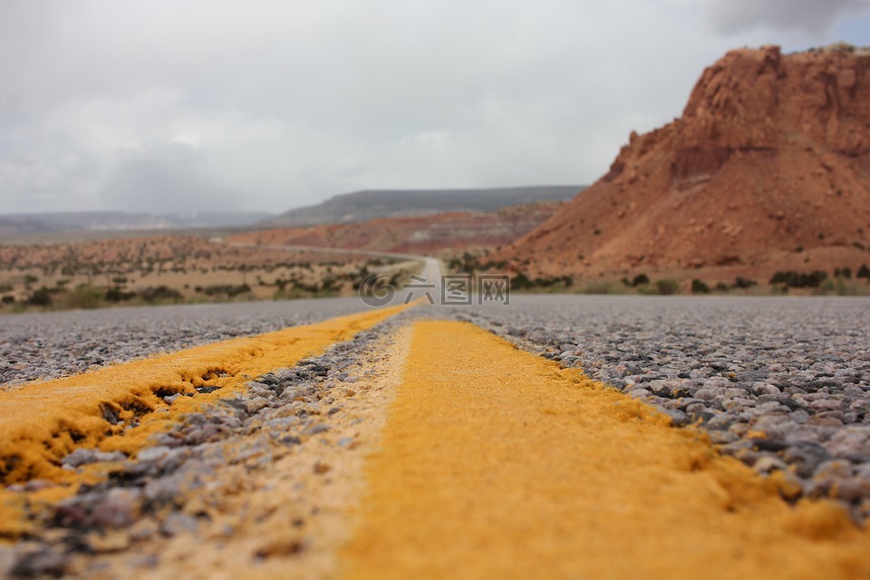开放之路,公路,新墨西哥州