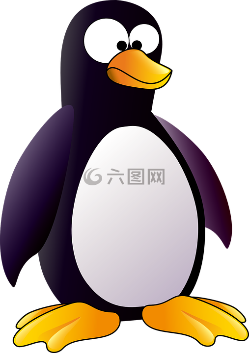 企鹅,无尾礼服,linux