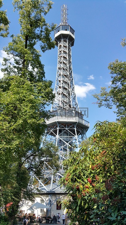 布拉格,塔,petrin