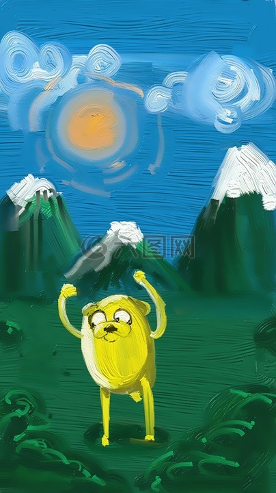 可靠的人,漫画,狗