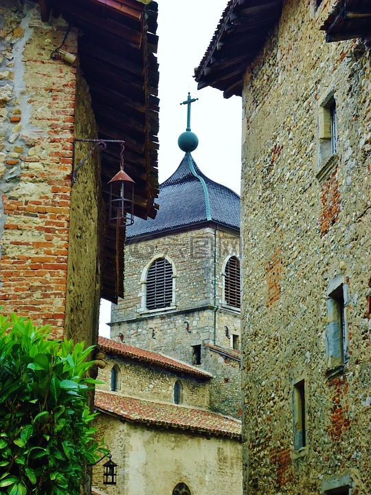 pérouges,村,好看